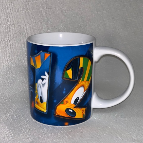 Disney WDW Mickey Mouse Graphic Coffee Mug Tea Collectible 2012 Florida Donald - Picture 4 of 9